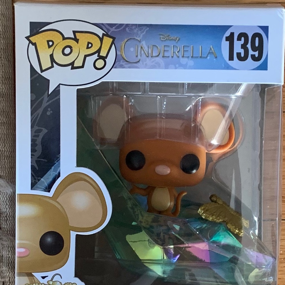 Funko Pop Cinderella Gus Gus in Slipper